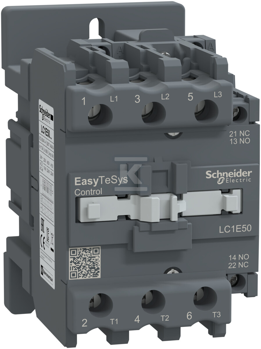 Power contactor, Easy TeSys Control, - LC1E50P7