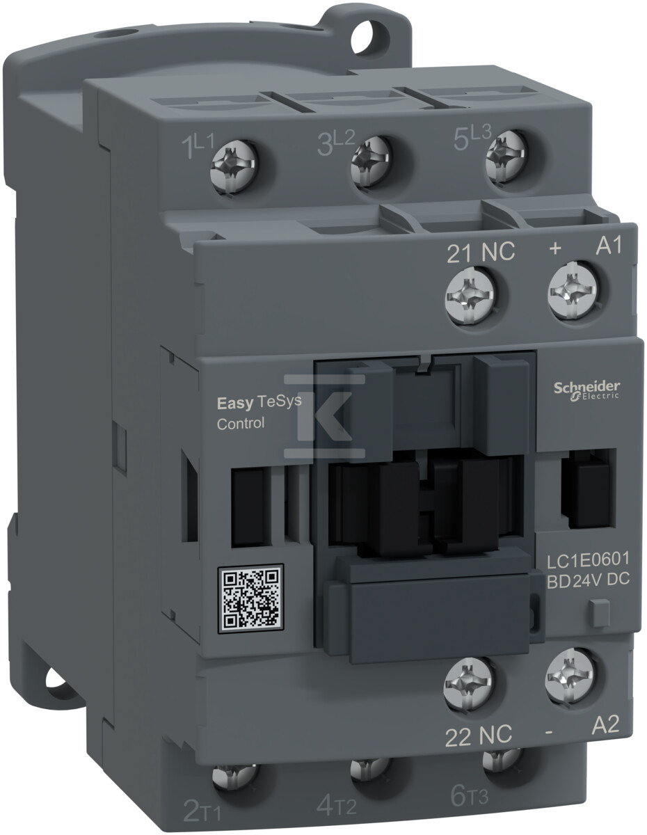 Power contactor, Easy TeSys Control, - LC1E0601BD