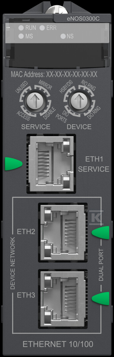 Moduł łącznika sieci Ethernet with, - BMENOS0300C