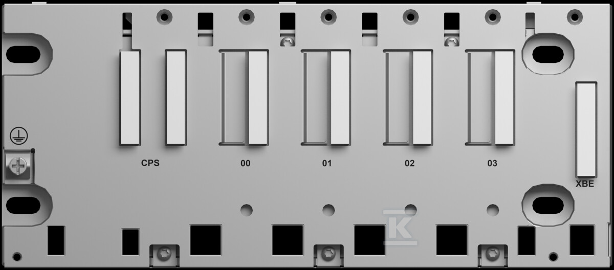 Plaque de base, 4 trous, Ethernet - BMEXBP0400