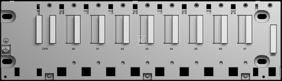 Plaque de base, 8 trous, Ethernet - BMEXBP0800