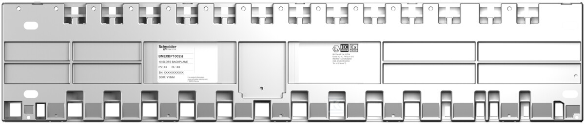 Płyta bazowa, 10 otworów, Ethernet, - BMEXBP1002H
