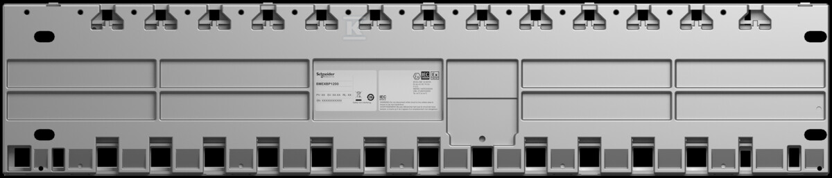 Płyta bazowa, 12 otworów, Ethernet - BMEXBP1200