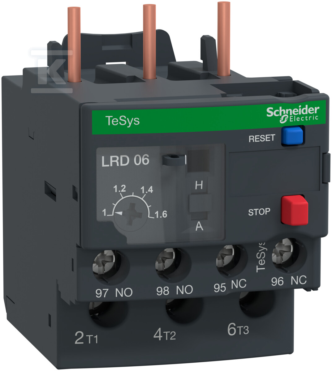 TeSys LRD thermal overload relay 1-1,6A - LRD06