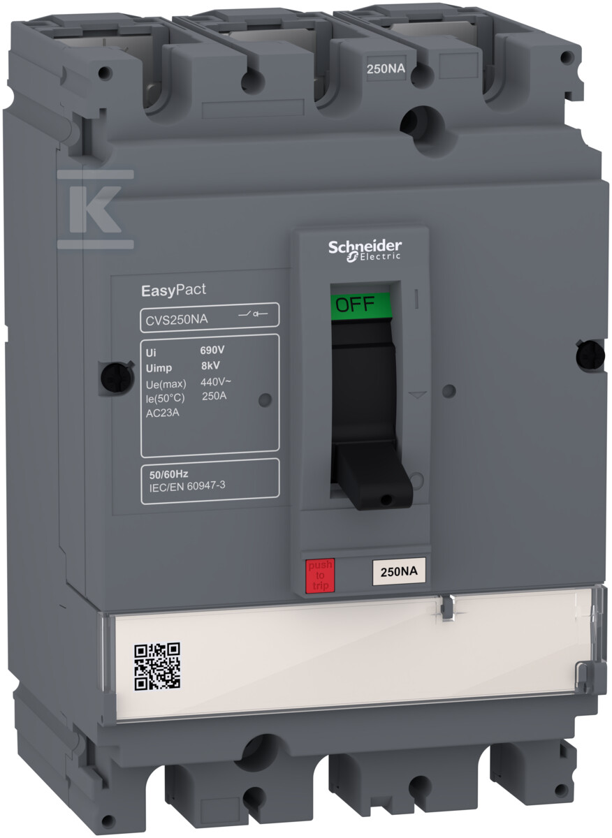 Роз'єднувач Easypact CVS250NA 250A 3P - LV525425