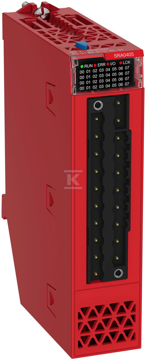 Module de sorties numériques, 4 - BMXSRA0405