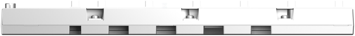 Płyta typu Rack, 4 otwory, montaż - BMXXBP0400