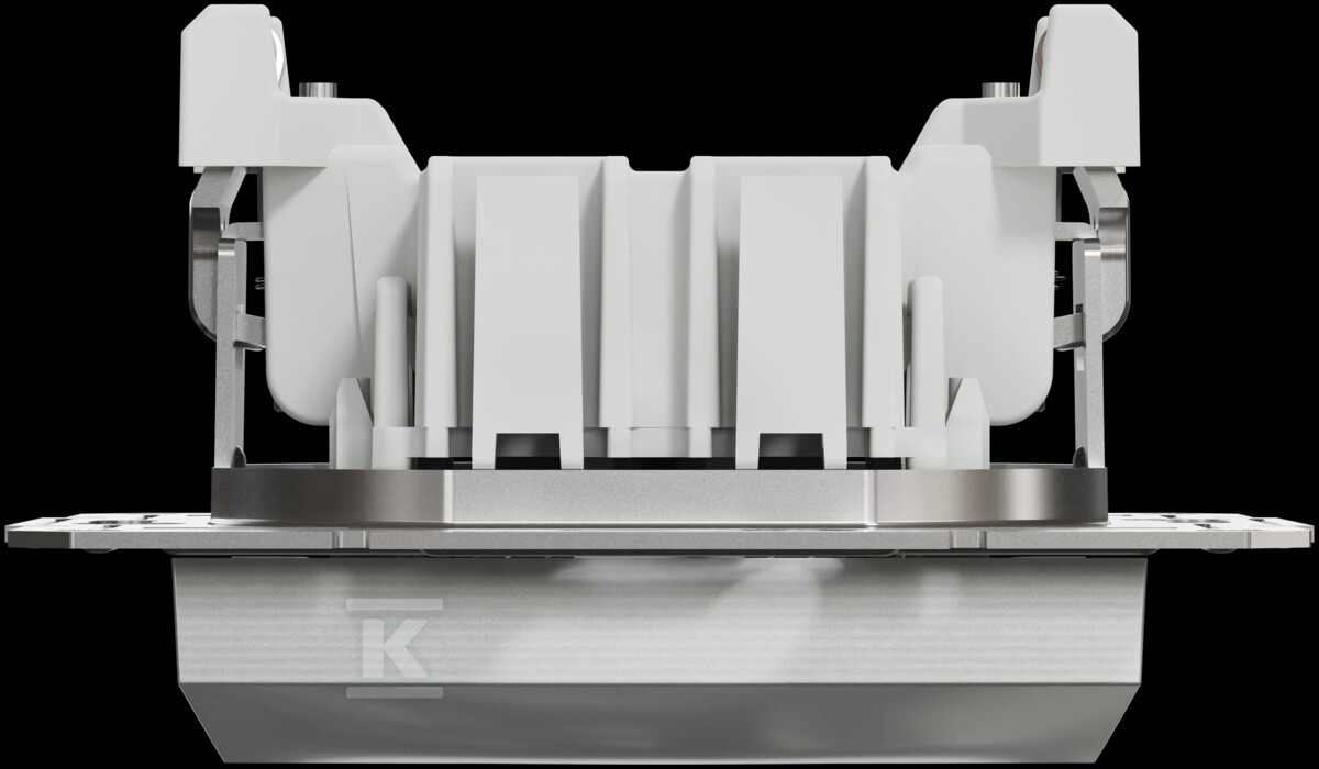 Łącznik krzyżowy bez ramki, aluminium - EPH0500161