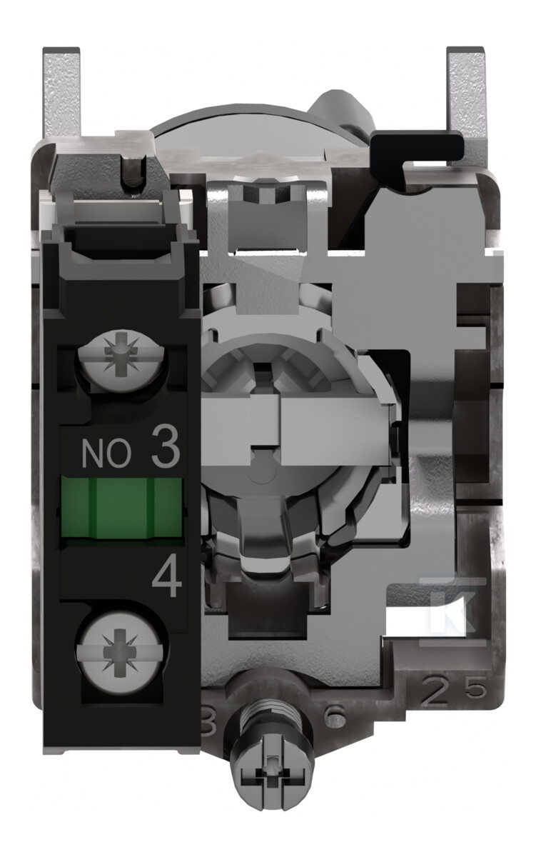 Перемикач 2-позиційний, 2NO, ключ - XB4BG41