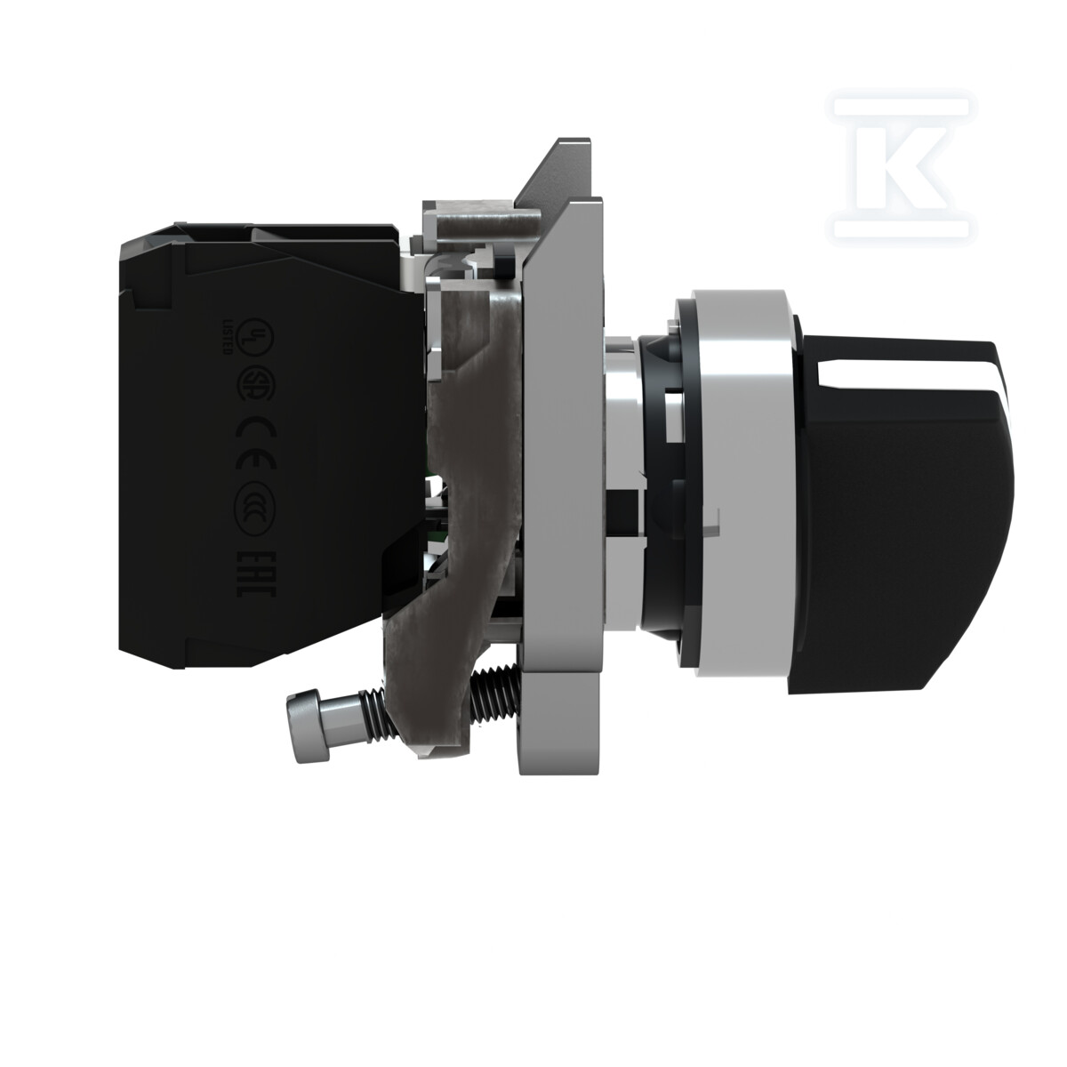 2-position switch black long feather - XB4BJ21EX