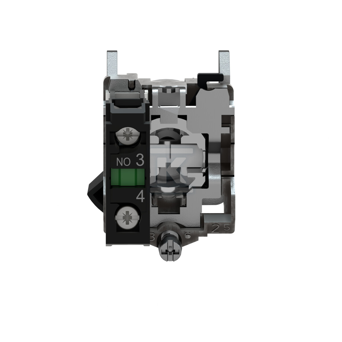 2-position switch black long feather - XB4BJ21EX