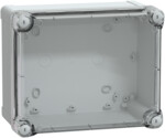 Puszka ABS przezroczysta pokrywa 241 x 192 x 127 mm