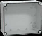 Puszka ABS przezroczysta pokrywa wysoka 291 x 241 x 128 mm