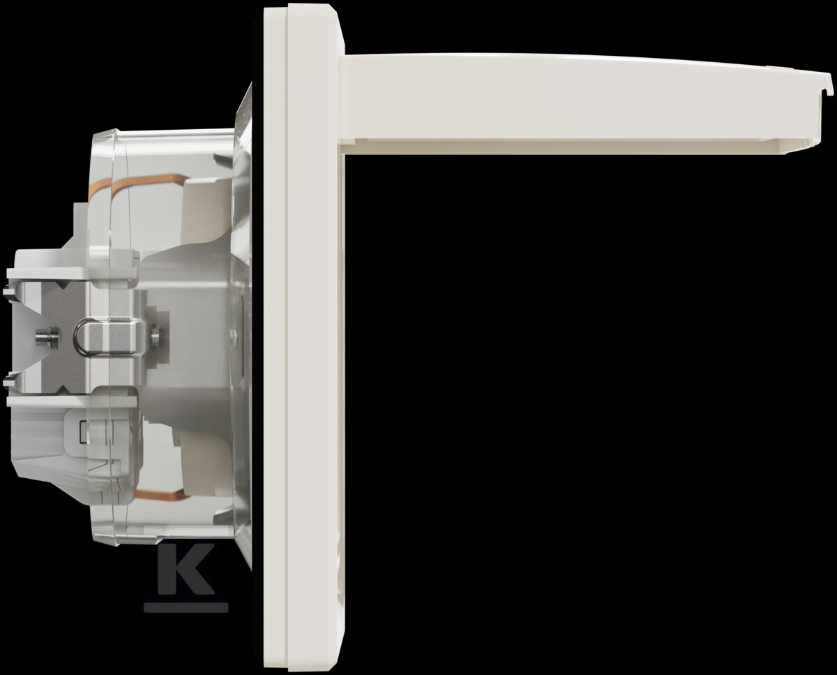 SCHUKO socket IP44 with frame (1-gang), - EPH3100323