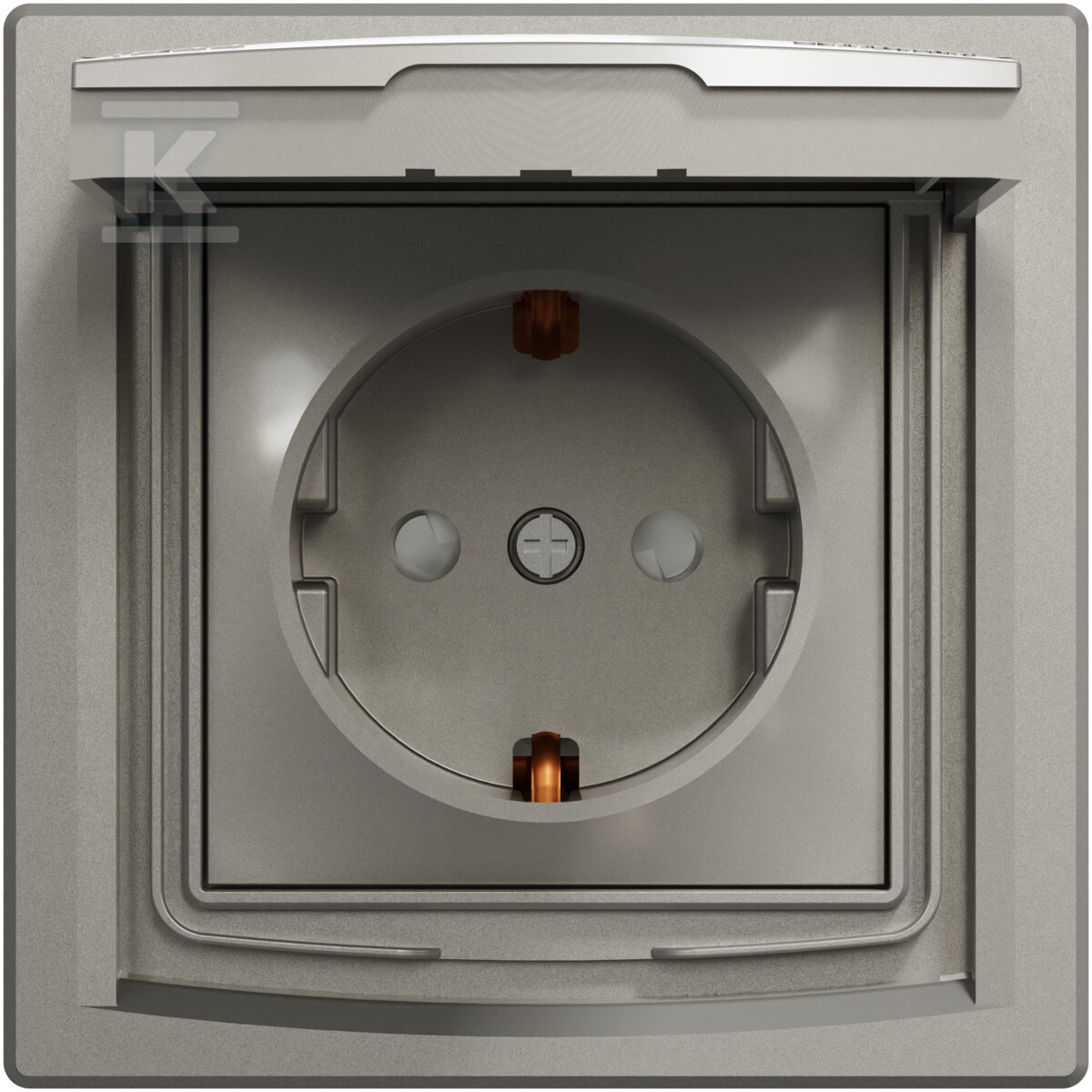 Розетка SCHUKO IP44 з рамою - EPH3100369