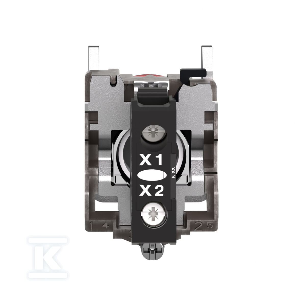 Lampka sygnalizacyjna czerwona LED 24V - XB4BVB4EX