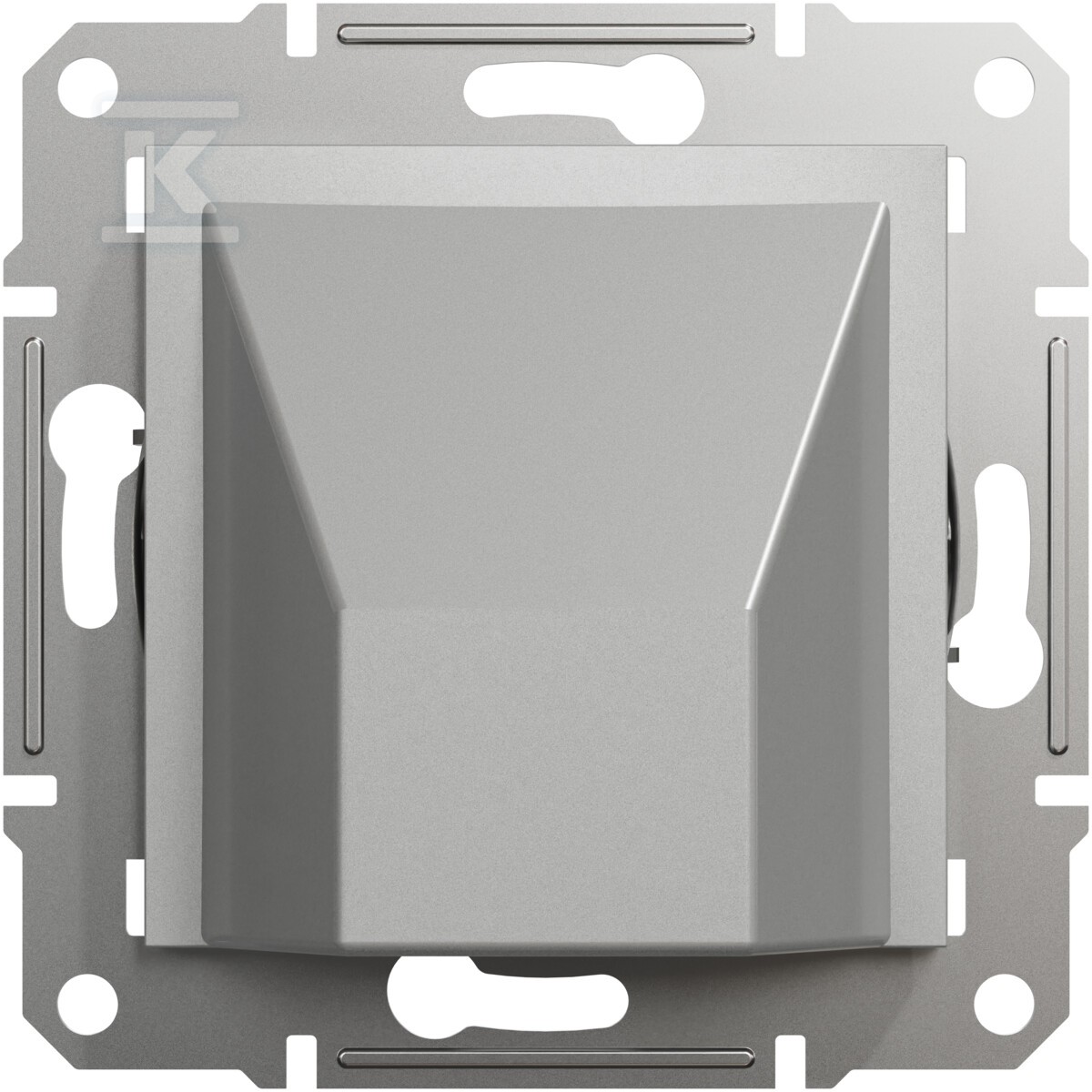 Wypust kablowy bez ramki, aluminium, - EPH5500161