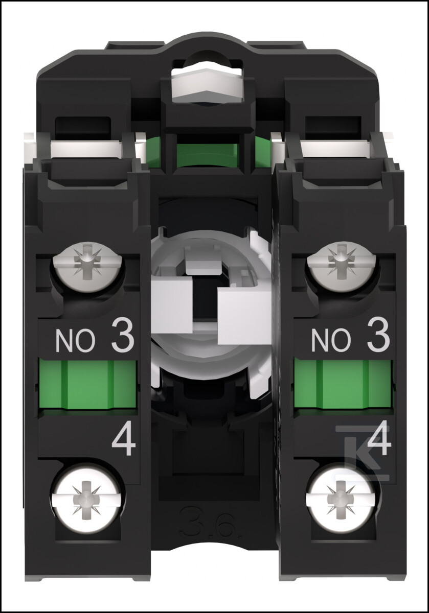 Перемикач коротка ручка, чорний, - XB5AD23