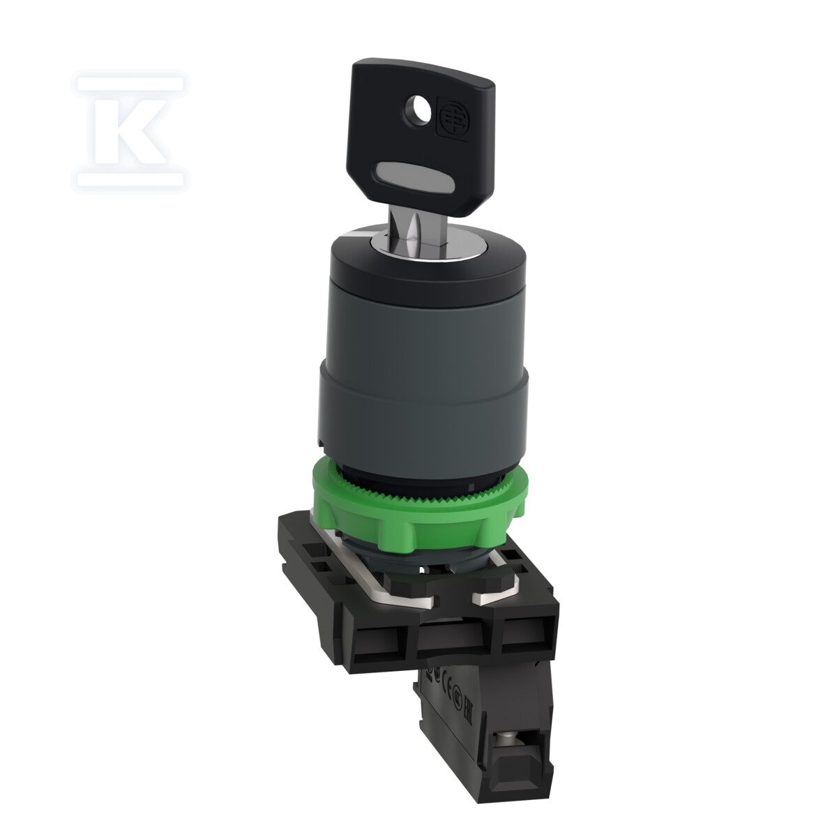 2 position 90 ° cam switch with a key - XB5AG21