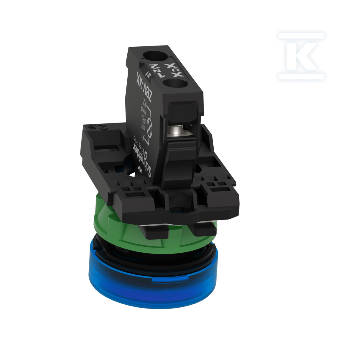 Luz de sinalização LED azul 24V de - XB5AVB6
