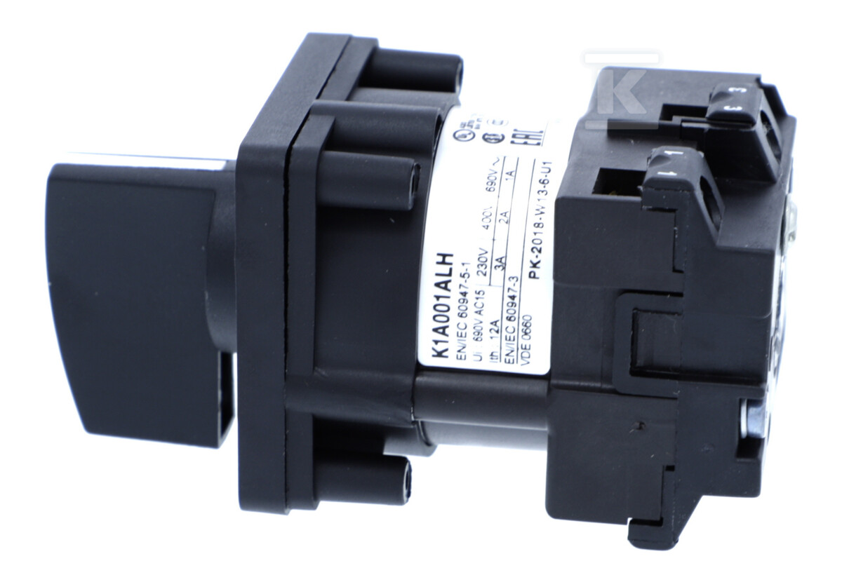 Interruptor de palanca 12A, montaje - K1A001ALH