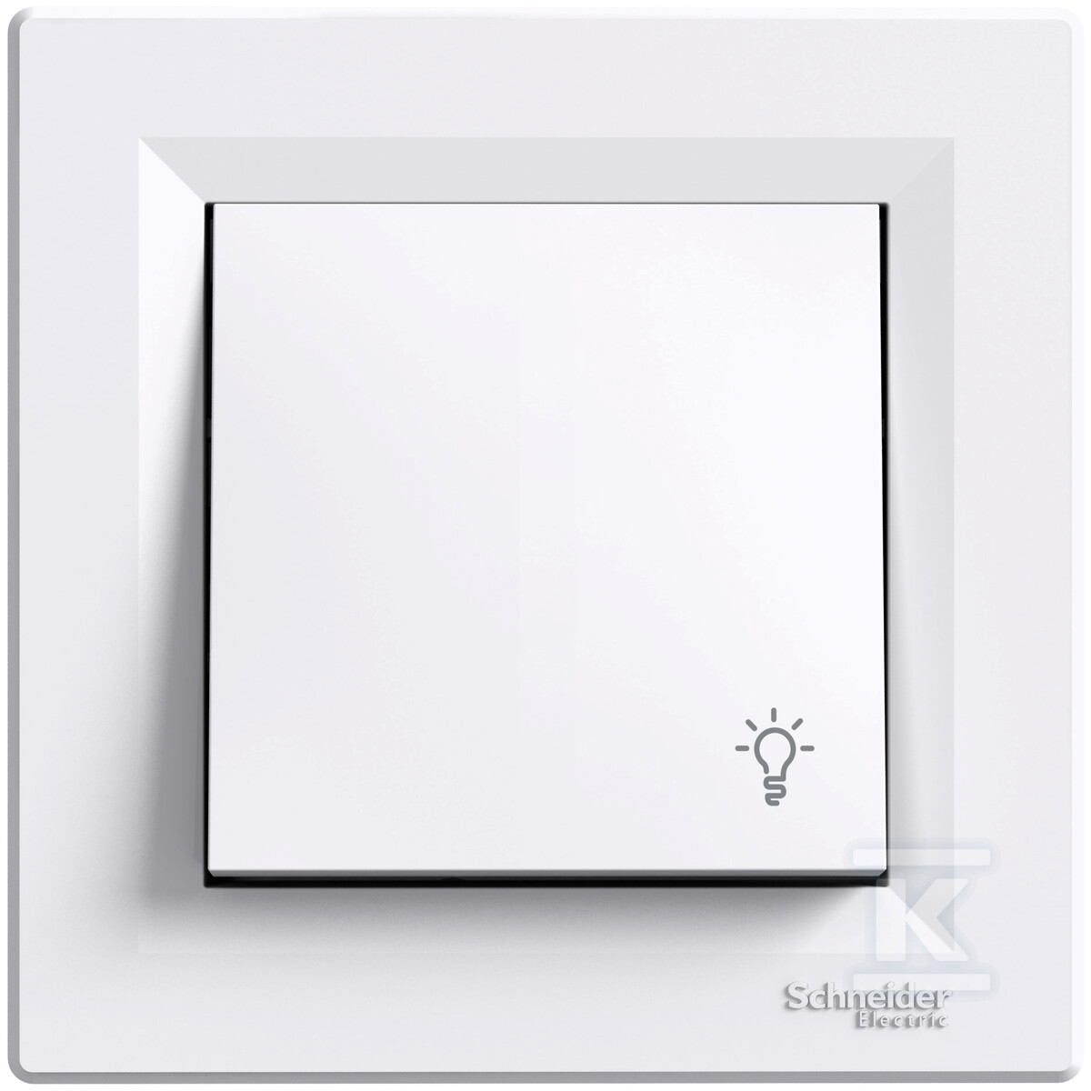 Light button, white ASFORA - EPH0900121