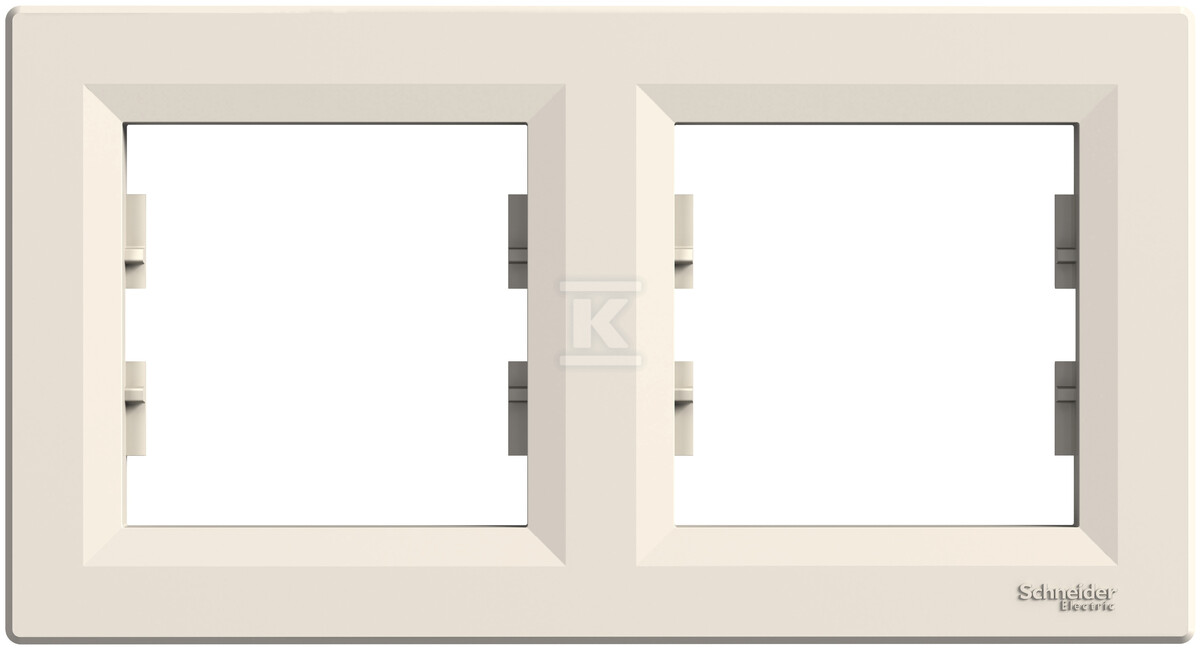 2-násobný horizontálny rám, krémová - EPH5800223