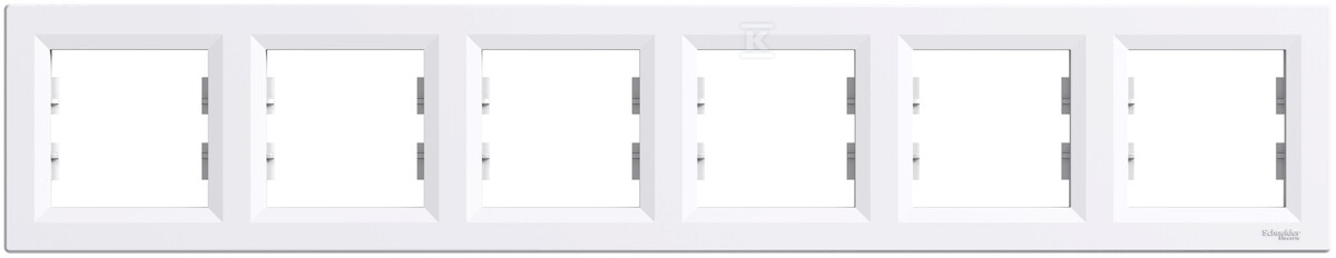 Cadru orizontal în 6 ori, ASFORA alb - EPH5800621