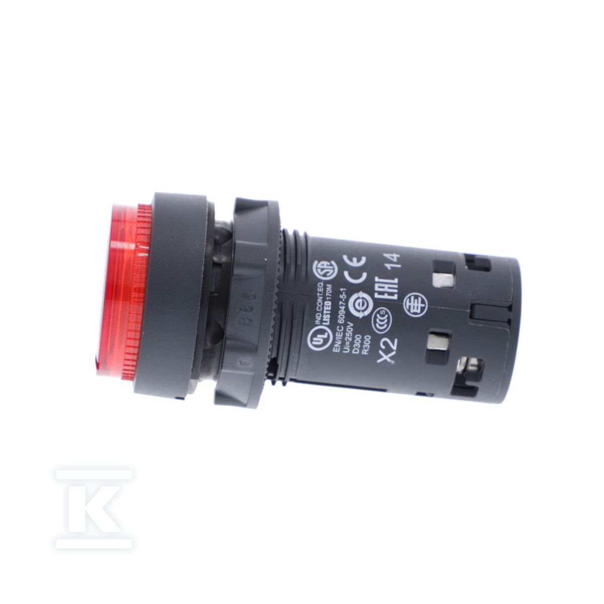 Botão vermelho com retorno automático - XB7NW34B1