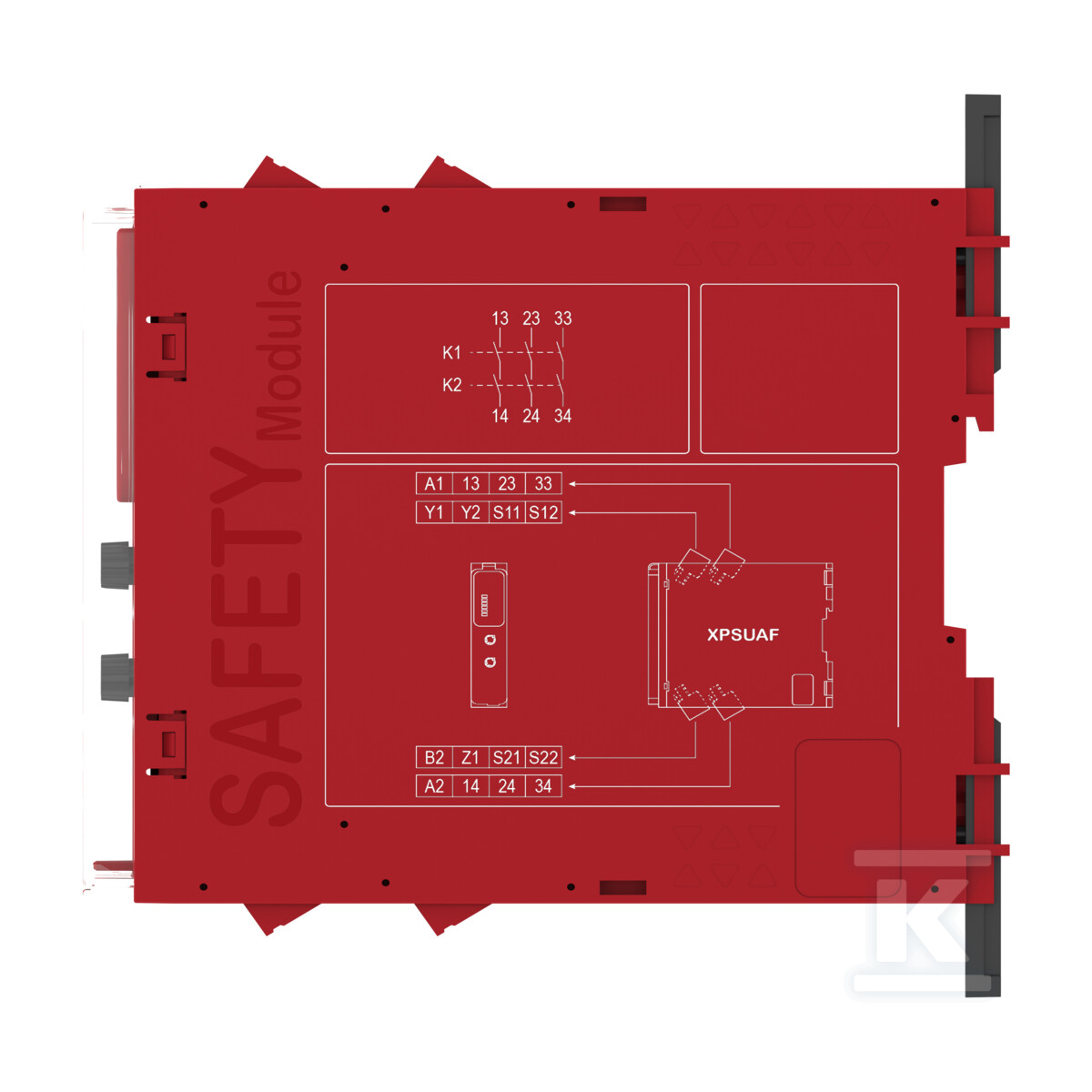 Модуль безпеки ЗСУ Preventa Cat.4 24V - XPSUAF13AP