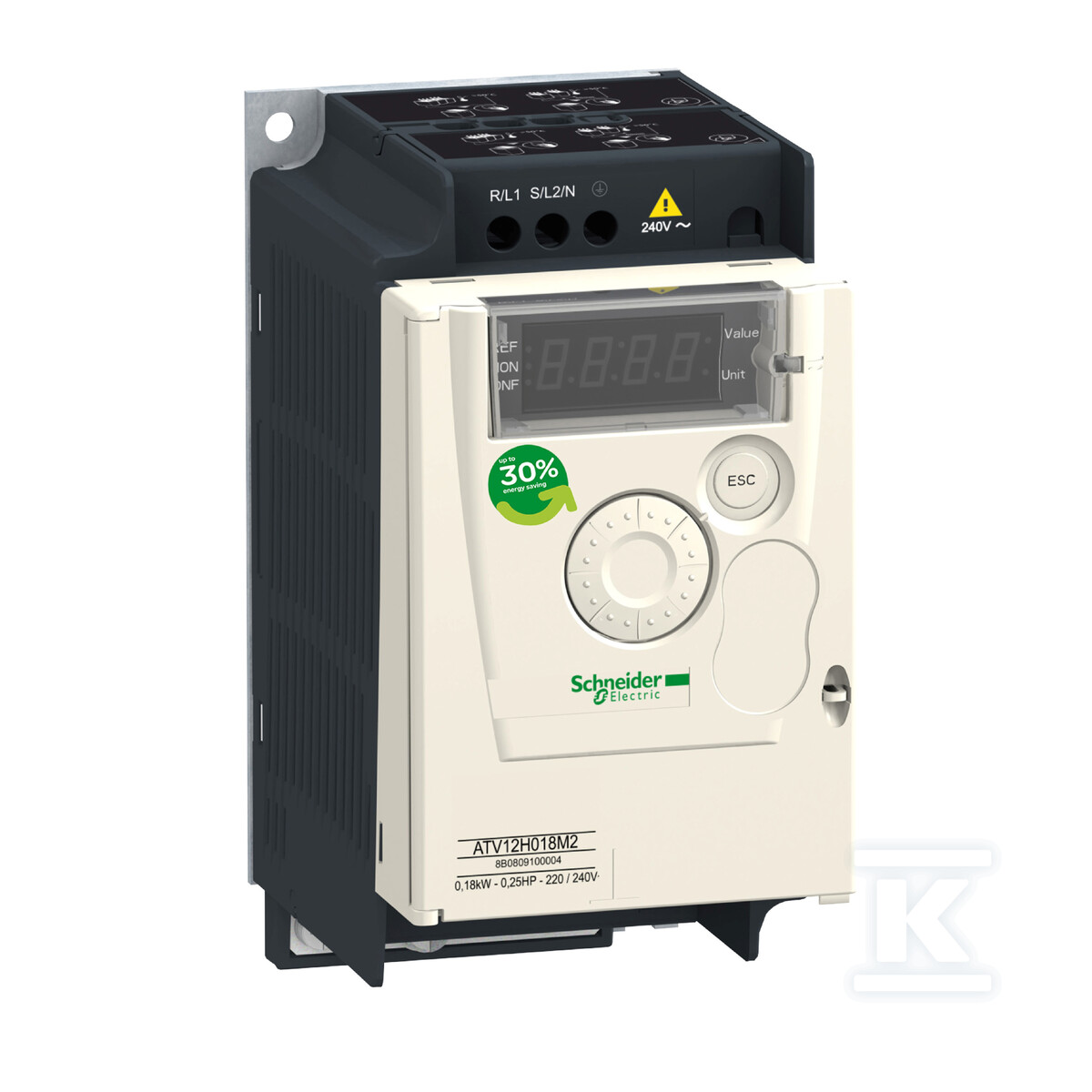 Altivar 12 inverter / inverter 0.18kW - ATV12H018M2