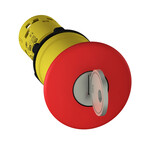 Botón de seguridad manual STOP 2NC desbloqueo con llave FI40