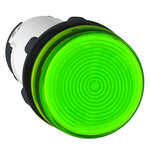 Lampa de semnalizare fara bec 250V verde