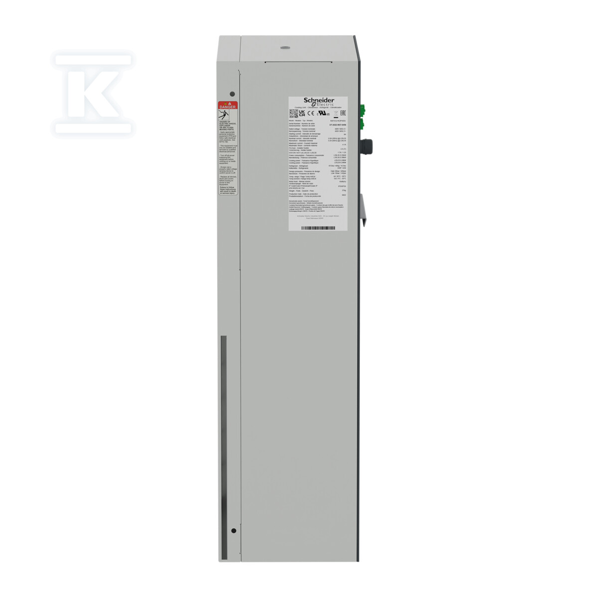Klimatyzator boczny, Climasys CU, 1kW, - NSYCU1K2P4DG
