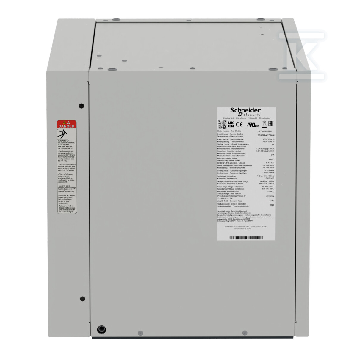 Klimatyzator dachowy, Climasys CU, - NSYCU1K5RDG