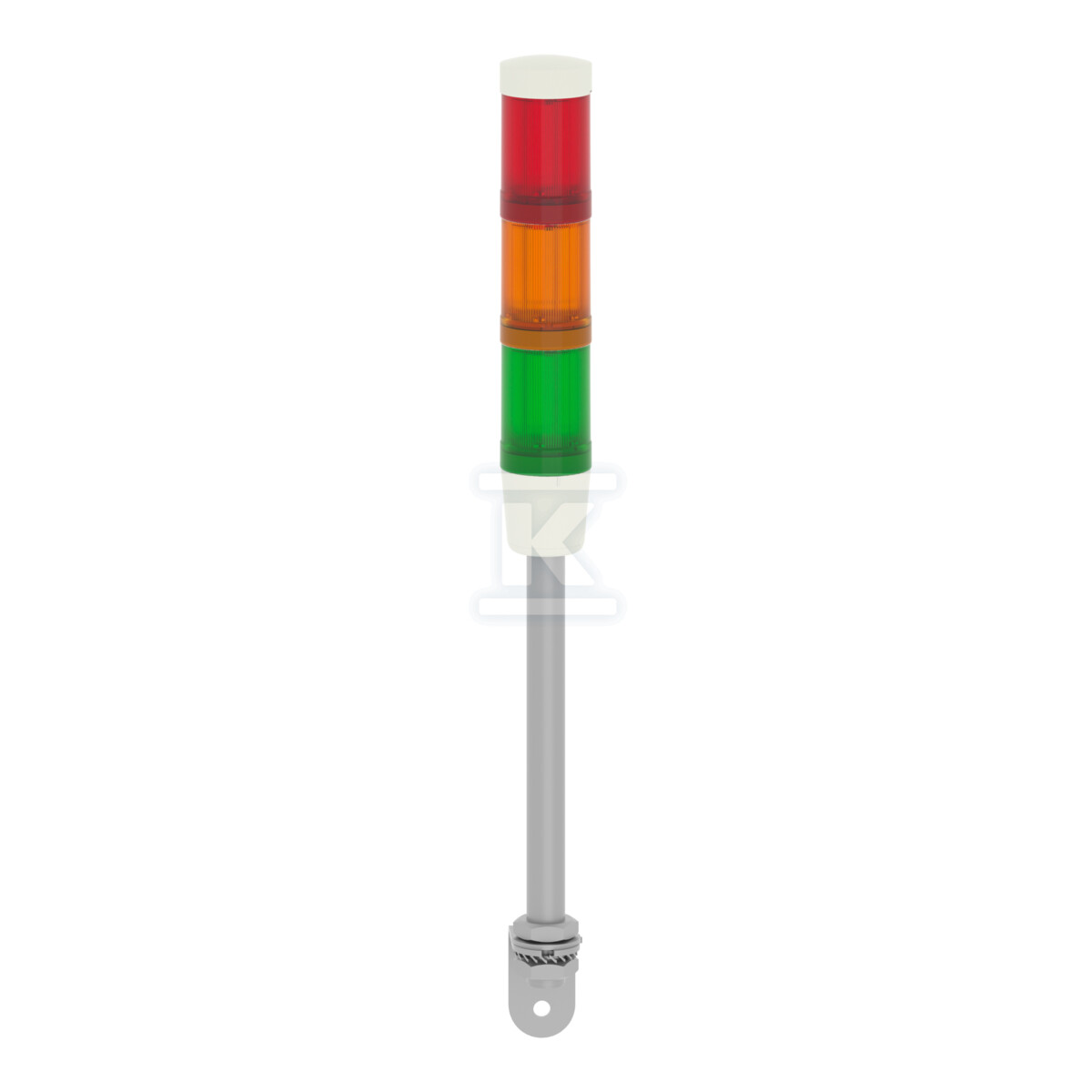 Signaling column XVMB1RAGS red / orange - XVMB1RAGS