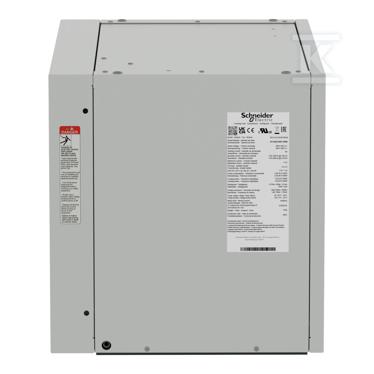 Klimatyzator dachowy, Climasys CU, - NSYCU1K52P4RDG