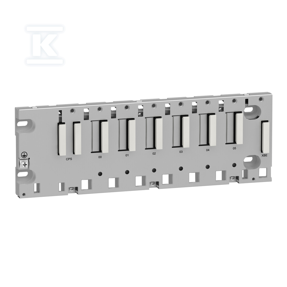Płyta typu Rack, 6 otworów, montaż - BMXXBP0600H