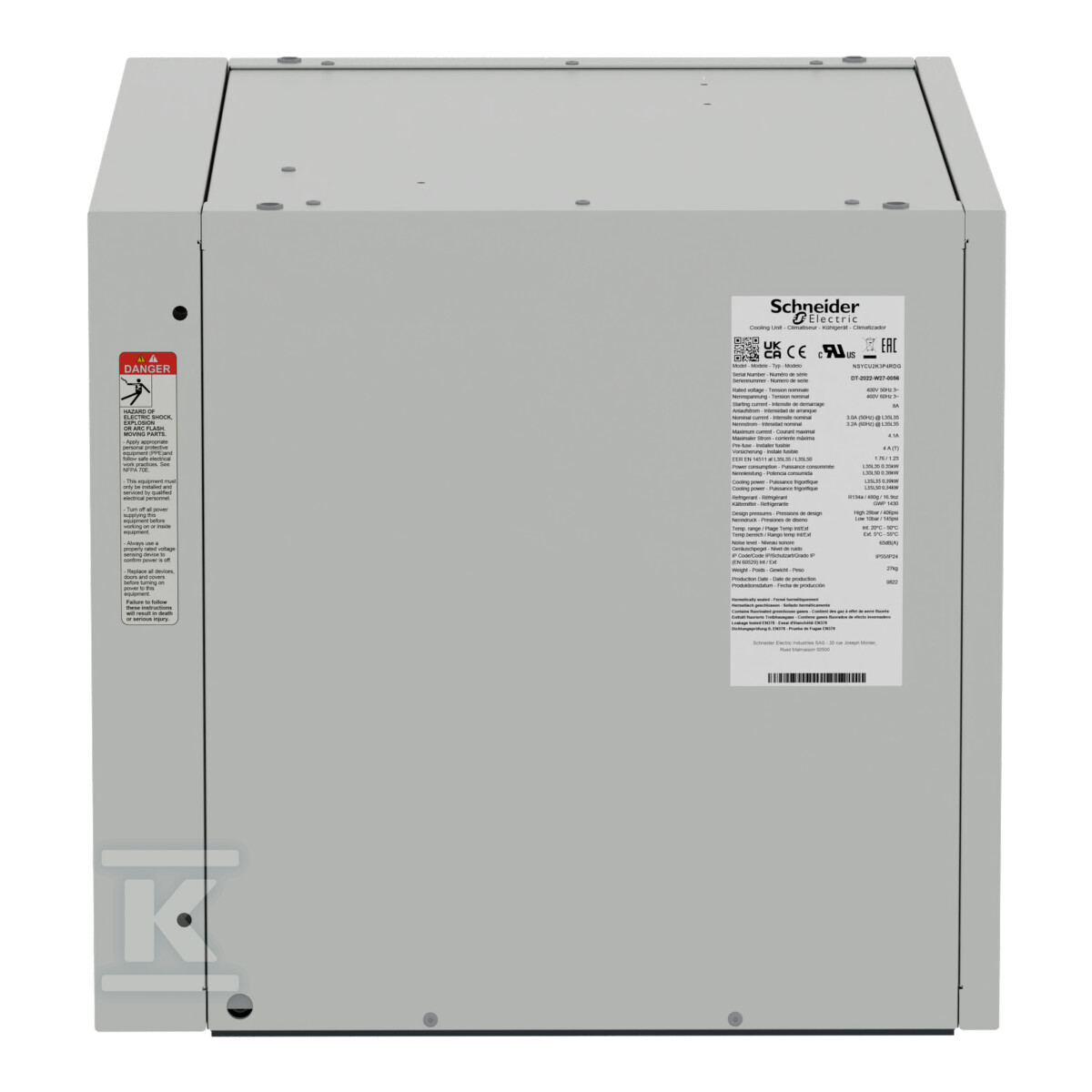 Klimatyzator dachowy, Climasys CU, 2kW, - NSYCU2K3P4RDG
