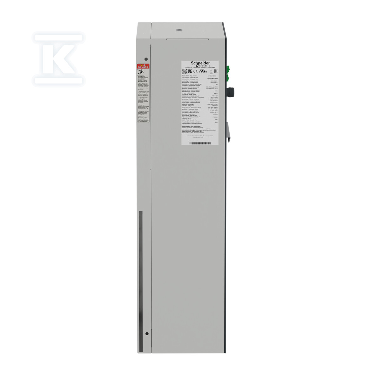 Klimatyzator boczny, Climasys CU, 800W, - NSYCU800DG