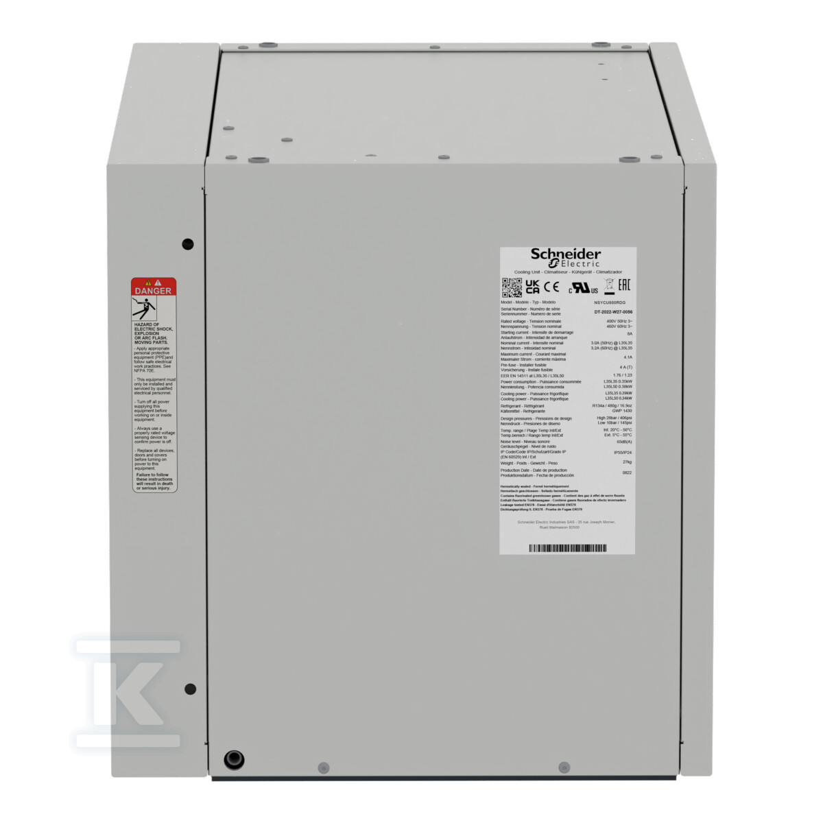 Klimatyzator dachowy, Climasys CU, - NSYCU800RDG