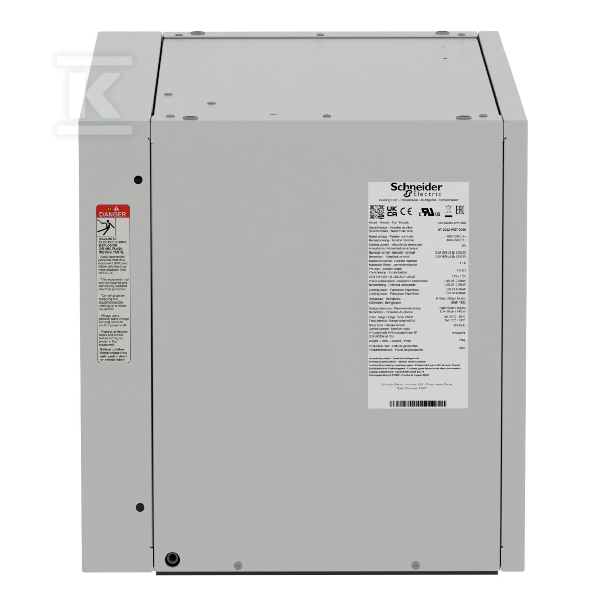 Klimatyzator dachowy, Climasys CU, - NSYCU8002P4RDG