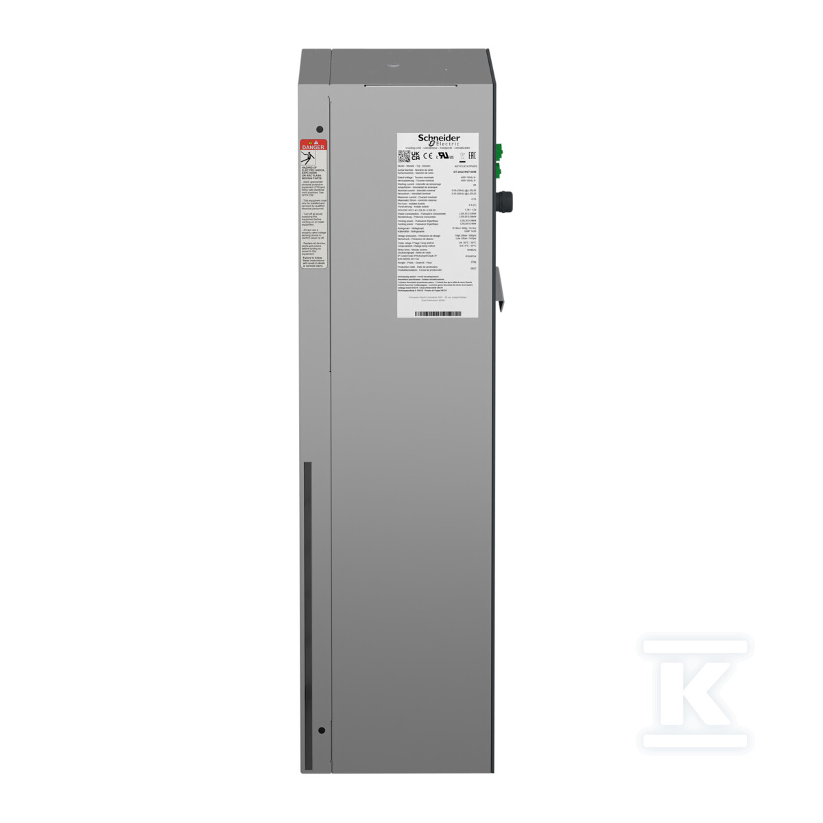 Klimatyzator boczny, Climasys CU, Stal - NSYCUX1K2P4DG