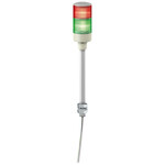 Kolumny świetlne monolityczne, Harmony XVG, 60 mm, czerwony zielony, światło stałe, montaż na rurze aluminiowej, IP23, 24V AC/DC