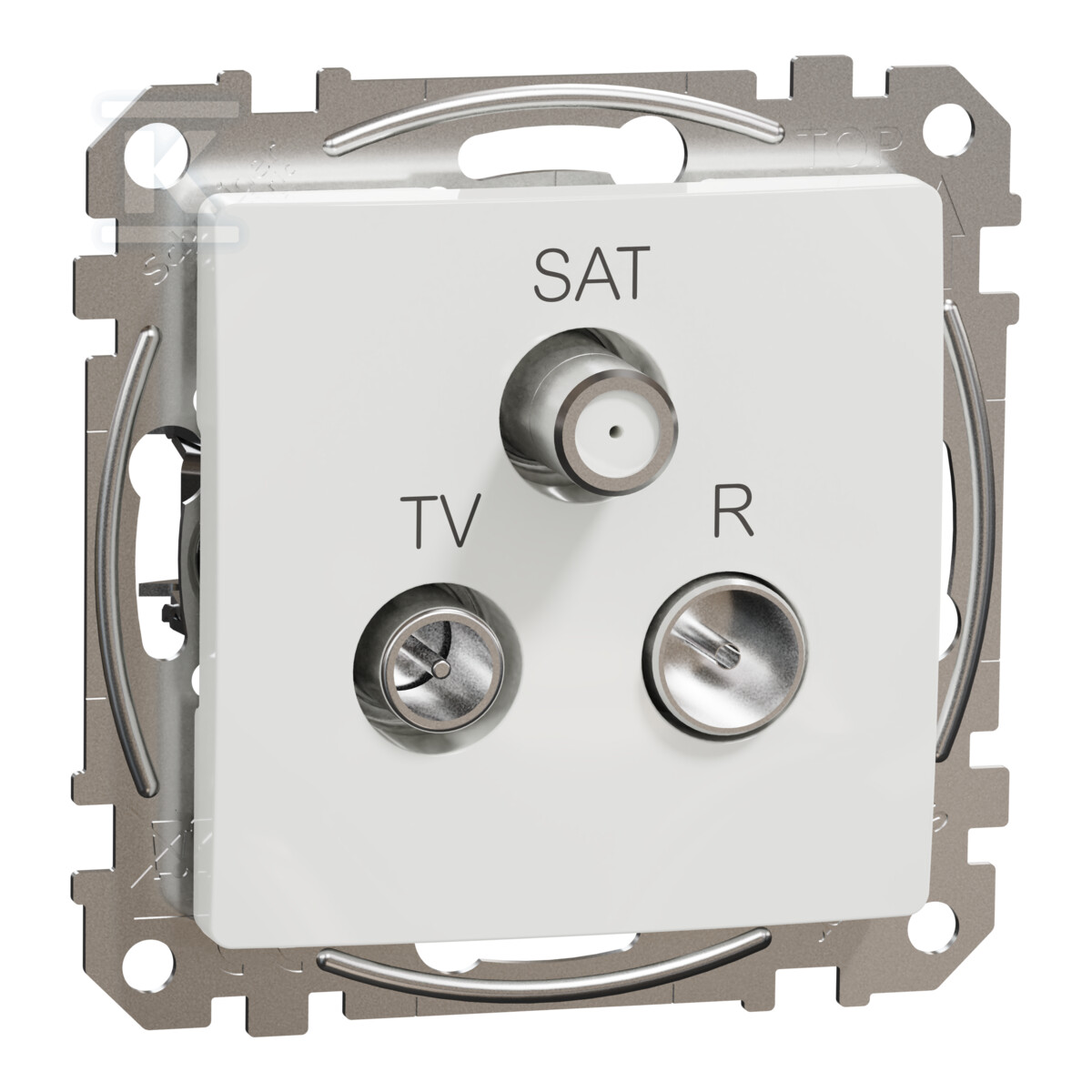 R/TV/SAT koncová zásuvka (4dB), bílá - SDD111481