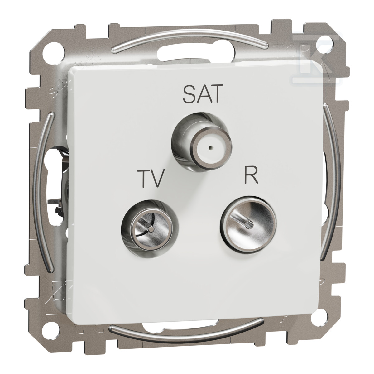 R/TV/SAT priză (10dB), alb SEDNA DESIGN - SDD111488