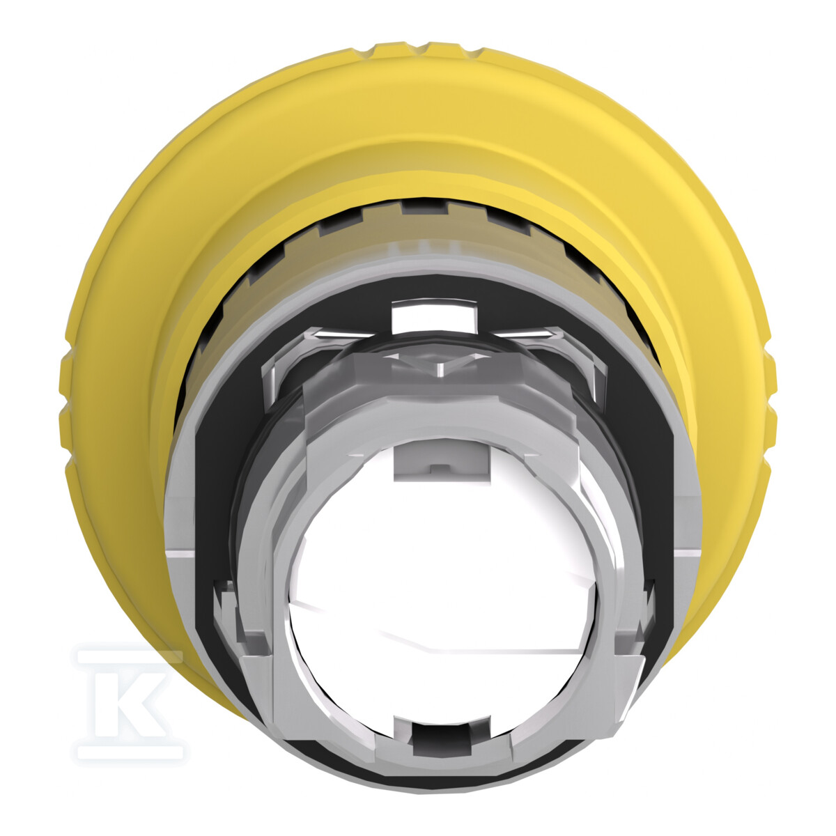 Жовтий ручний кнопковий привід ZB4BS55 - ZB4BS55