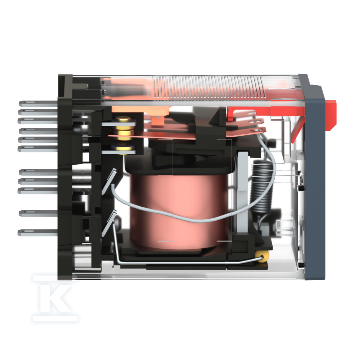 Przekaźnik miniaturowy Zelio RXM LED - RXM3AB2P7