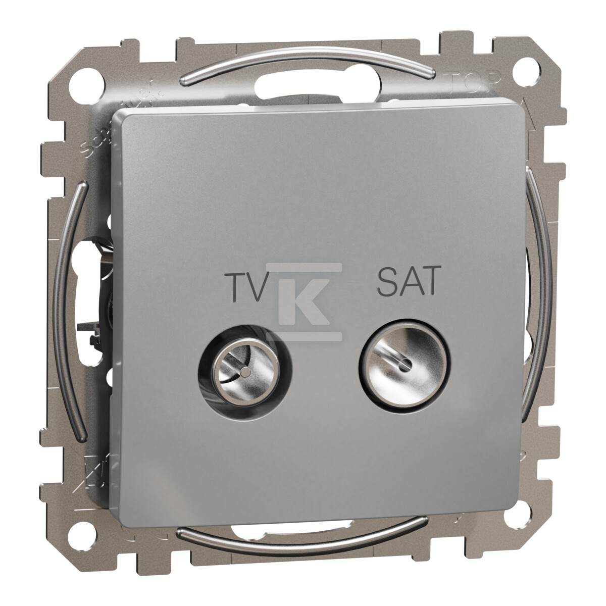 TV/SAT priză (7dB), aluminiu argintiu - SDD113474S