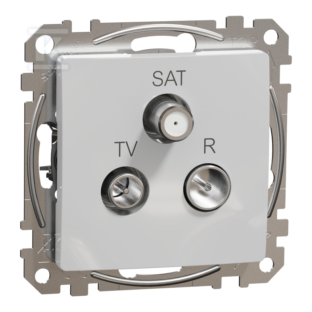 R/TV/SAT priză de capăt (4dB), aluminiu - SDD113481